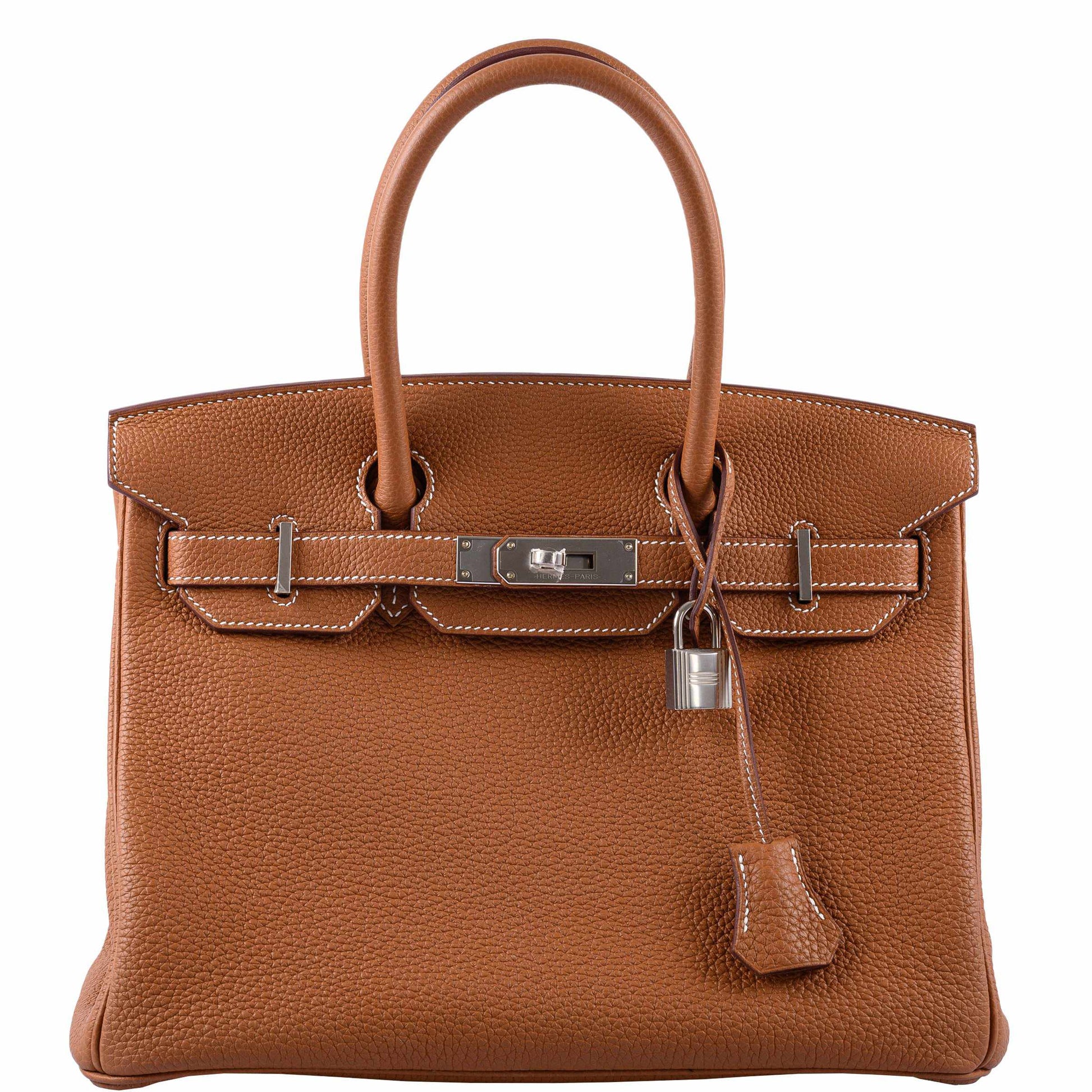 HermesBirkin 30 Gold Togo Palladium Hardware - 2019, D