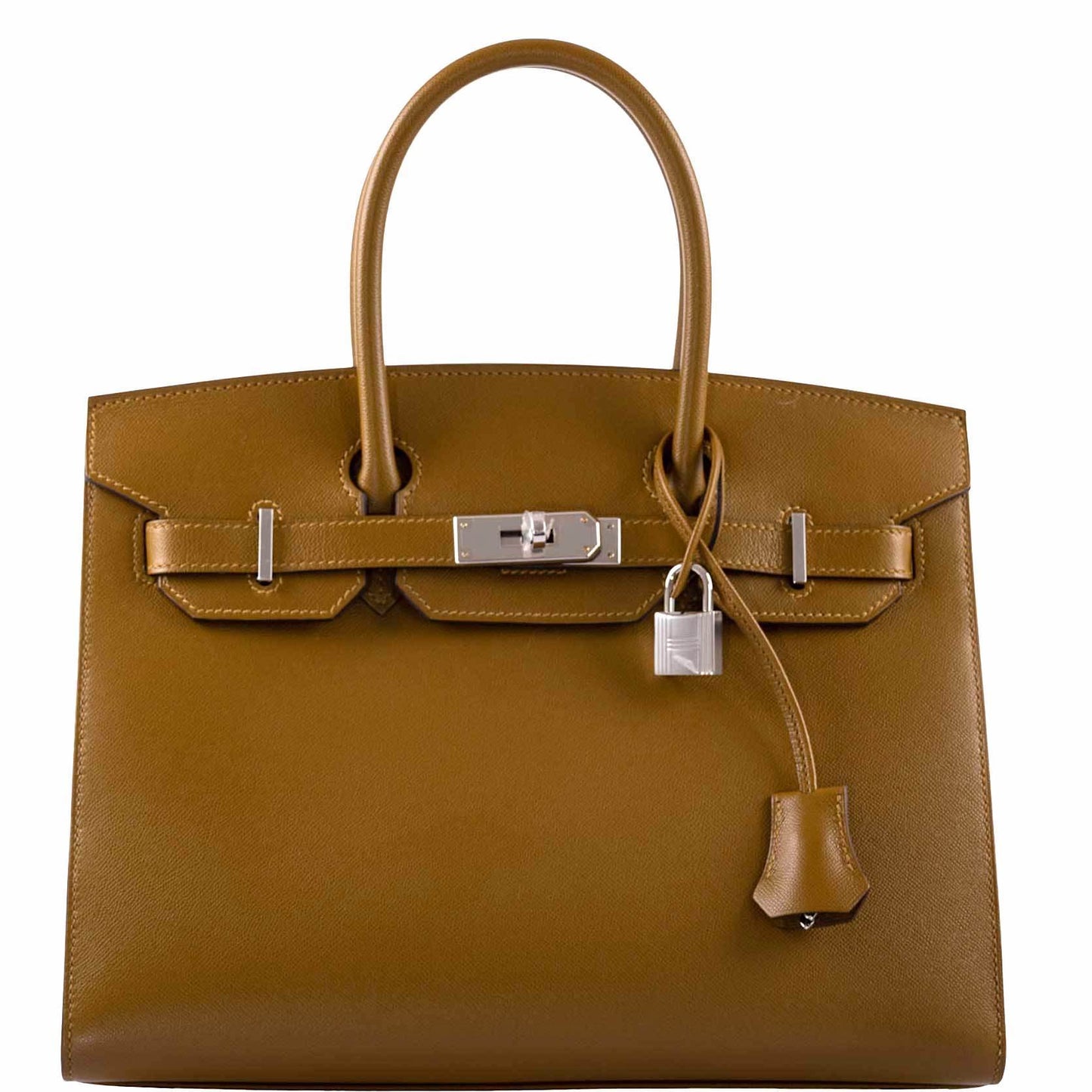 HermesBirkin 30 Sellier Bronze Dore Madame Grain Palladium Hardware - 2019, D
