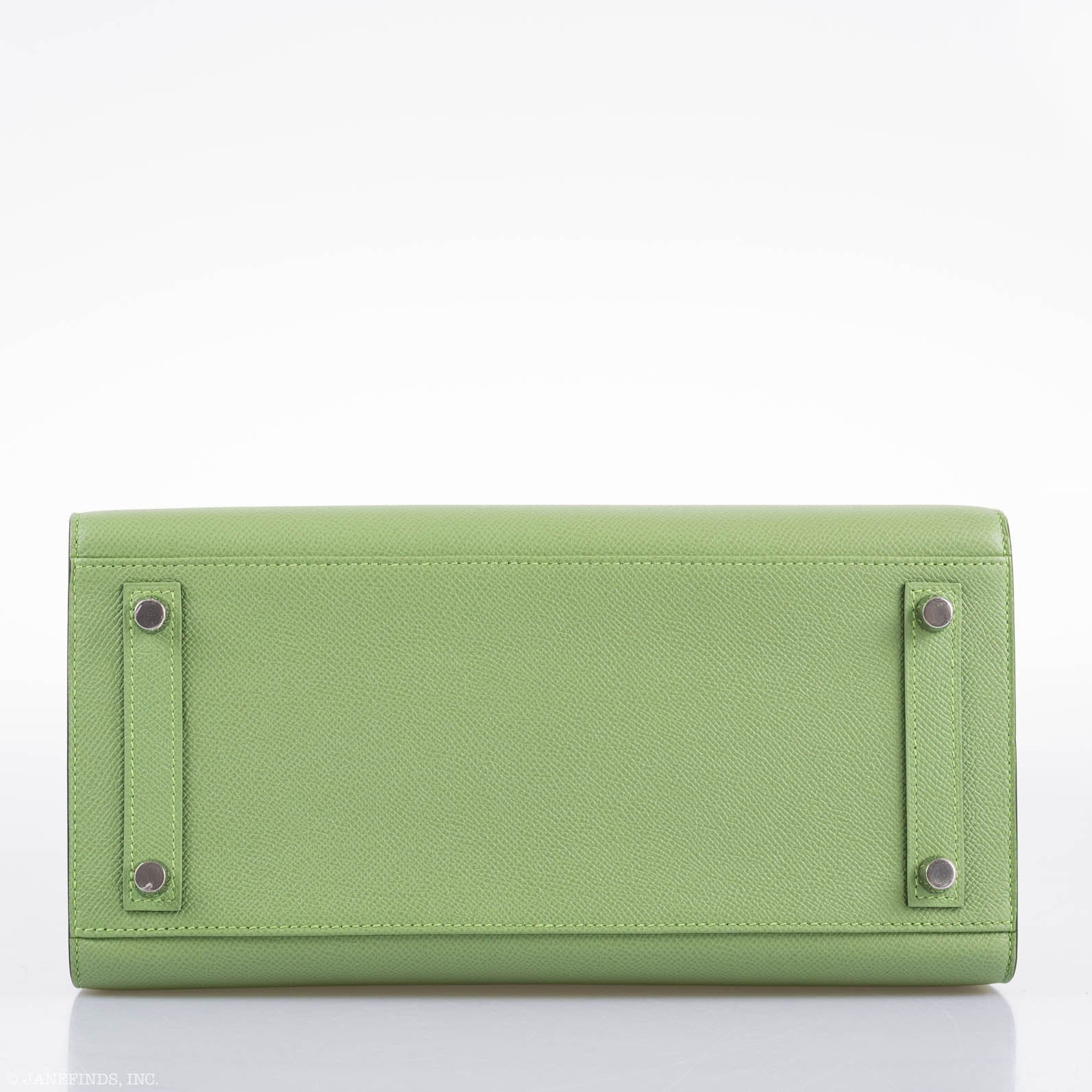 HermesBirkin 30 Sellier Vert Criquet Madame Grain Palladium Hardware - 2020, Y