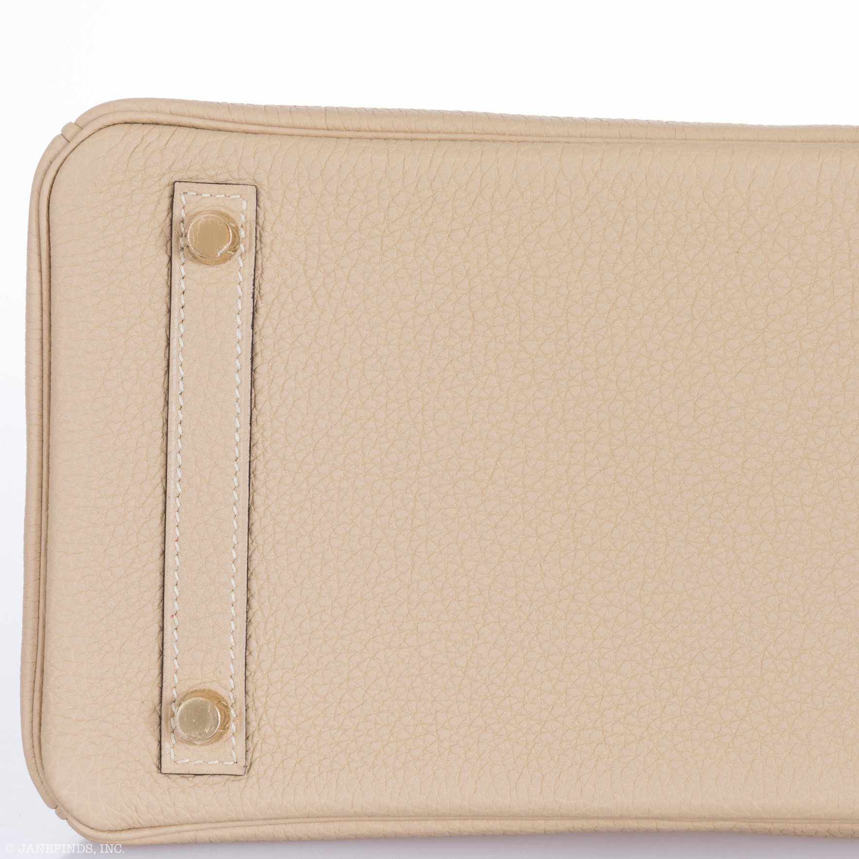 HermesBirkin 30 Trench Togo Gold Hardware