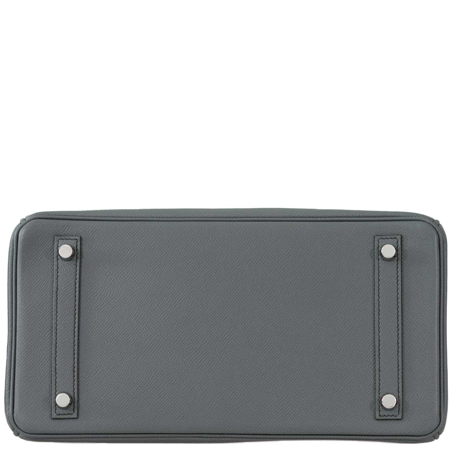 HermesBirkin 30 Vert Amande Epsom with Palladium Hardware - 2019, D