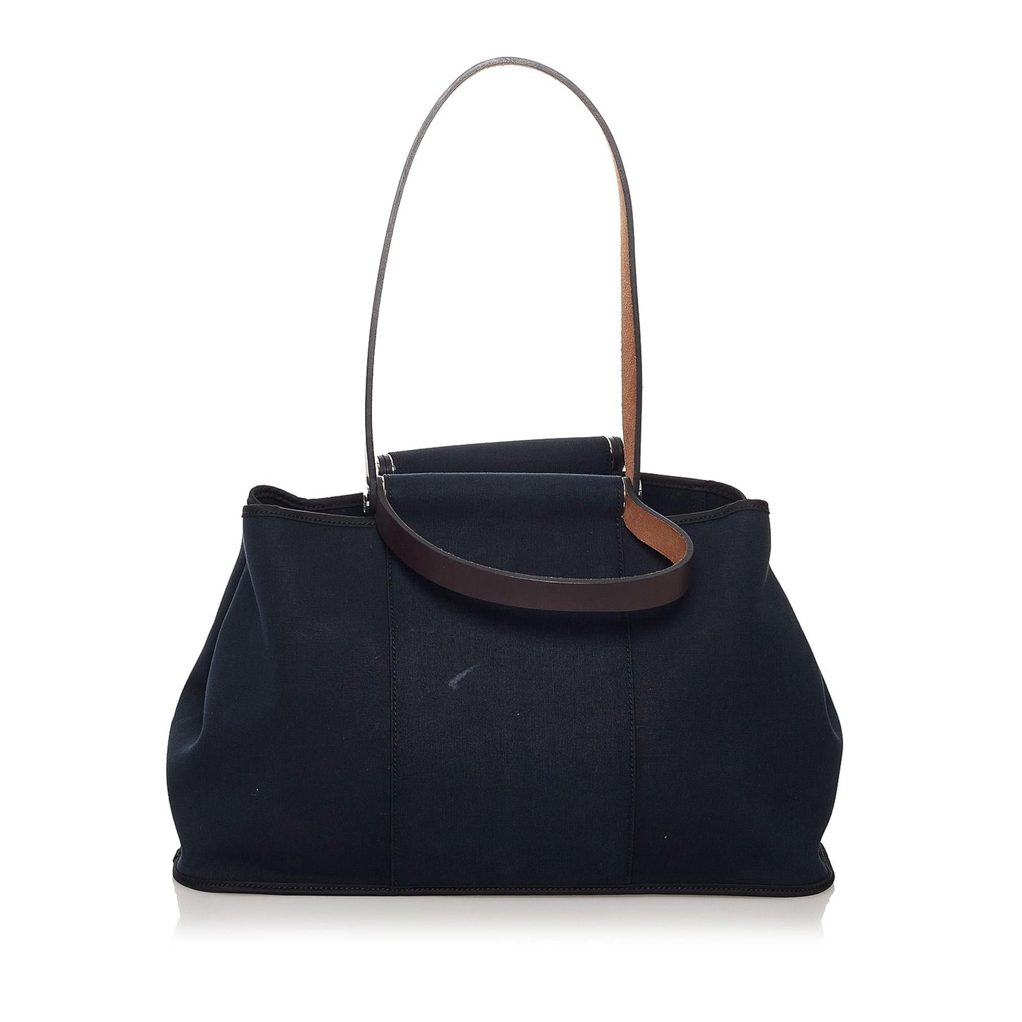Luxury Hermes Cabag Elan Canvas Satchel (SHG-32221)