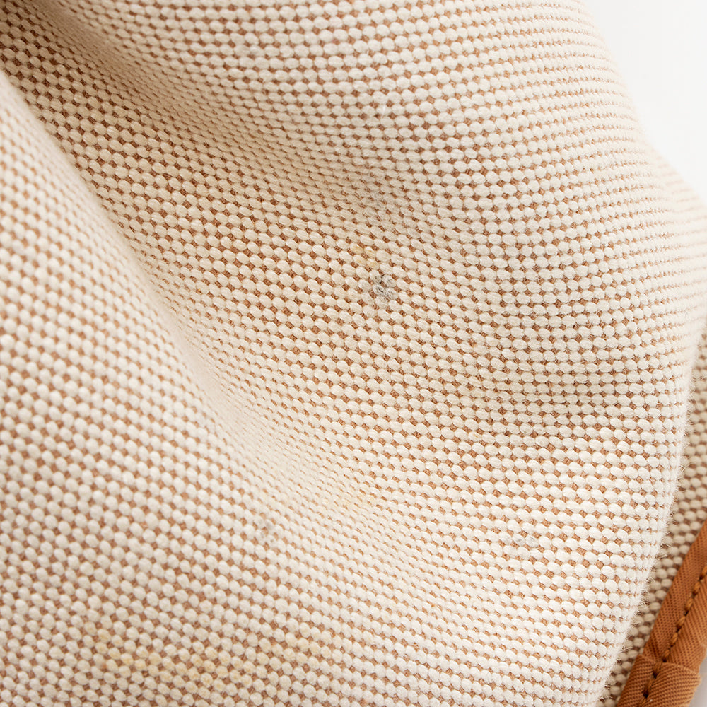 Luxury Hermes Canvas Calfskin Cabag Elan Tote - FINAL SALE (SHF-16359)