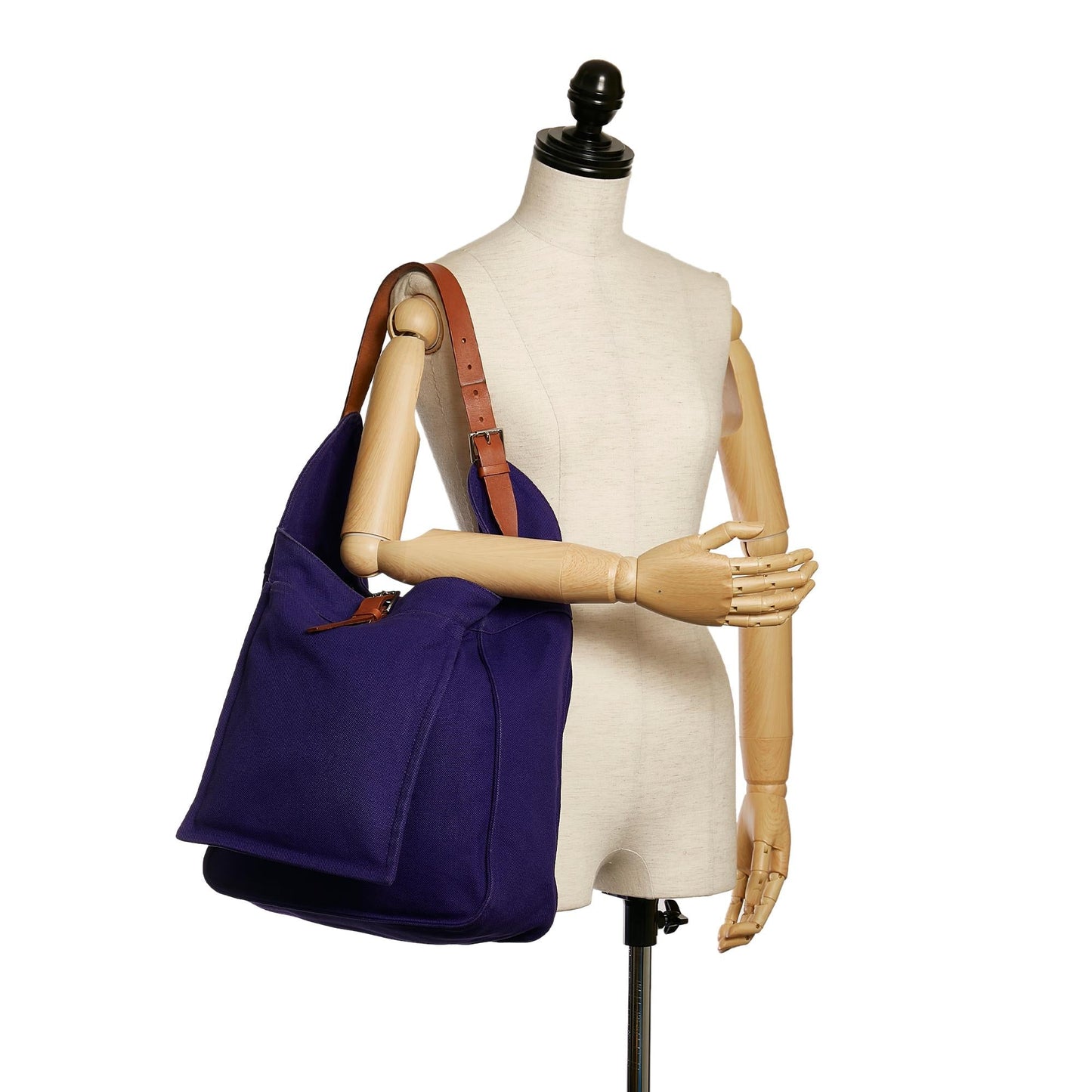 Luxury Hermes Canvas Marwari GM (SHG-34965)