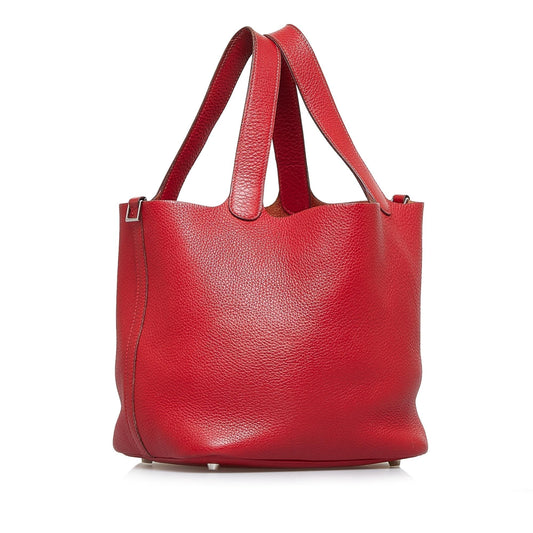 Luxury Hermes Clemence Picotin PM (SHG-V2NYkf)