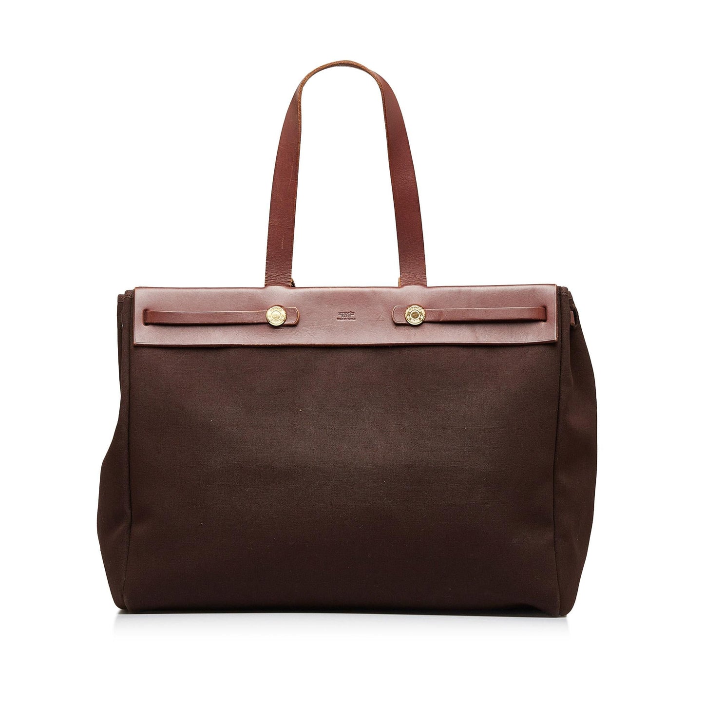 Luxury Hermes Herbag Cabas Toile GM (SHG-uQhl7B)