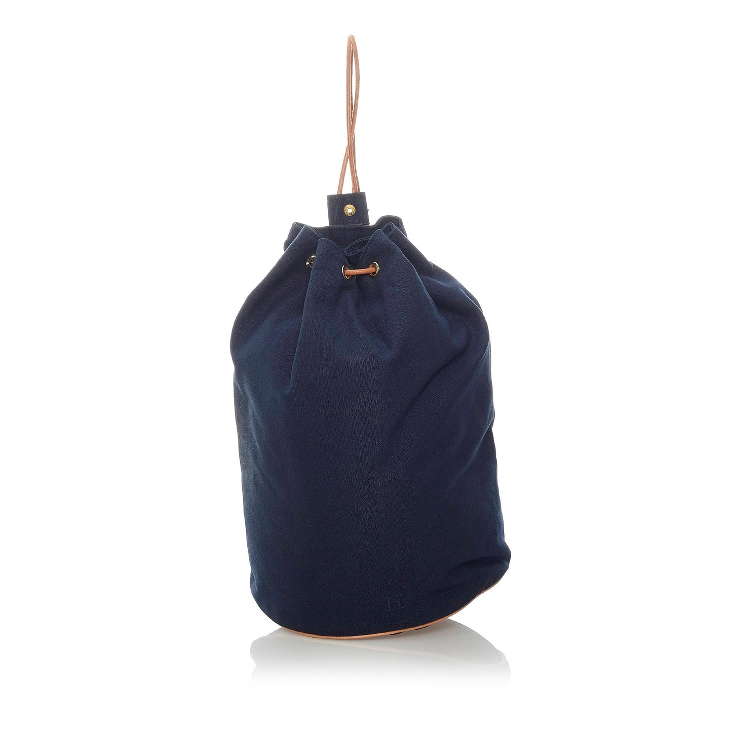 Luxury Hermes Polochon Mimile Canvas Backpack (SHG-32271)