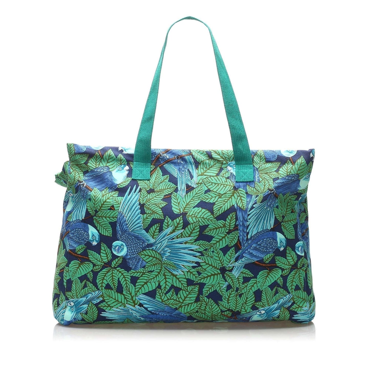 Luxury Hermes Printed Canvas Tote Bag (SHG-11688)