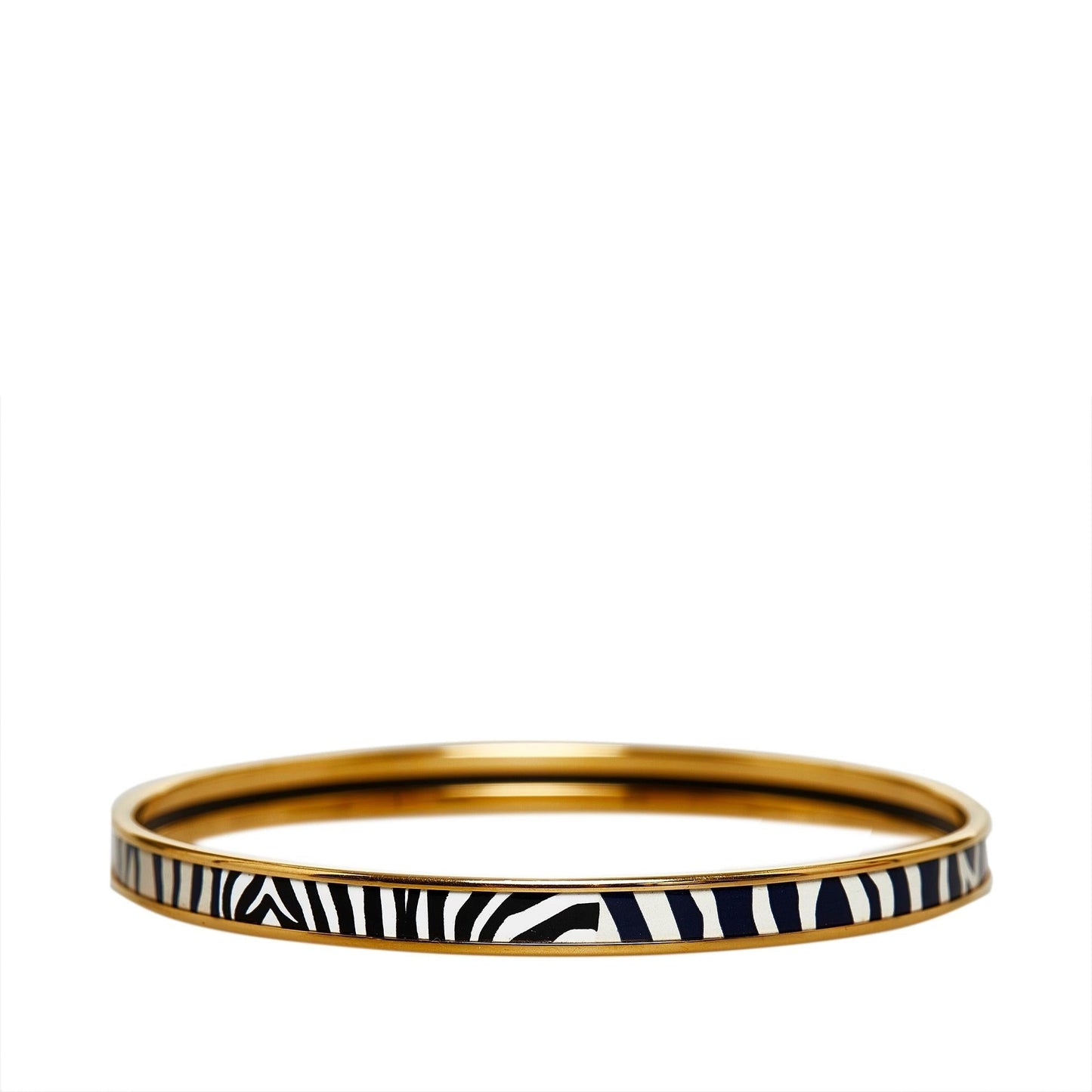 Luxury Hermes Printed Enamel Bangle (SHG-CADRMA)