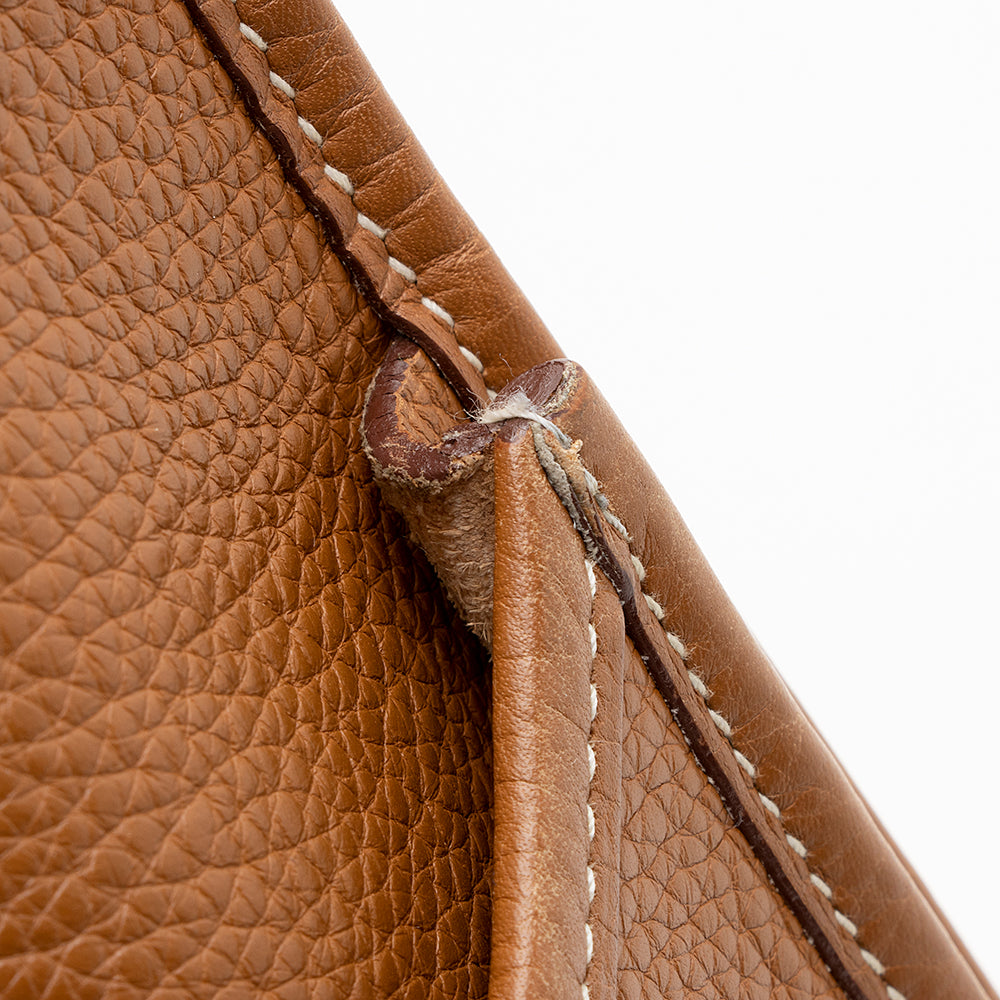 Luxury Hermes Taurillion Clemence Evelyne II PM Shoulder Bag (SHF-20811)