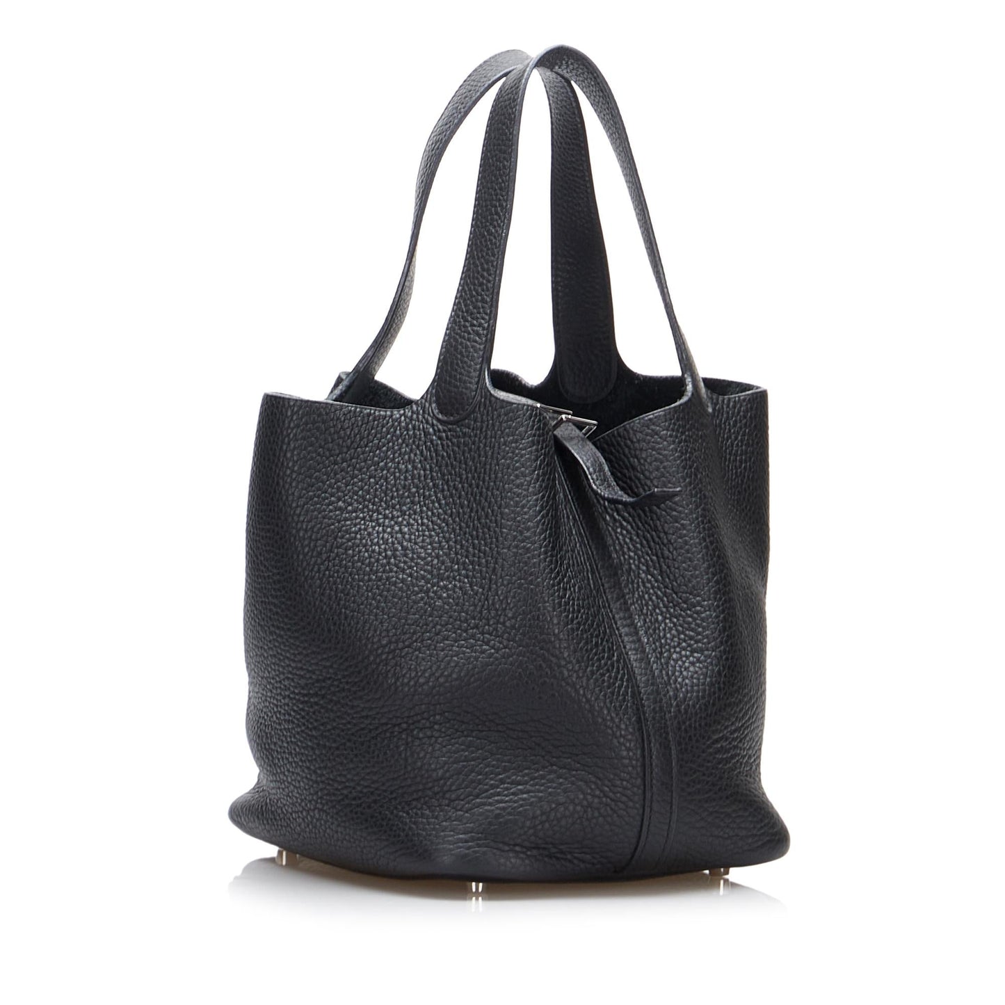 Luxury Hermes Taurillon Clemence Picotin Lock 22 (SHG-ma67U7)
