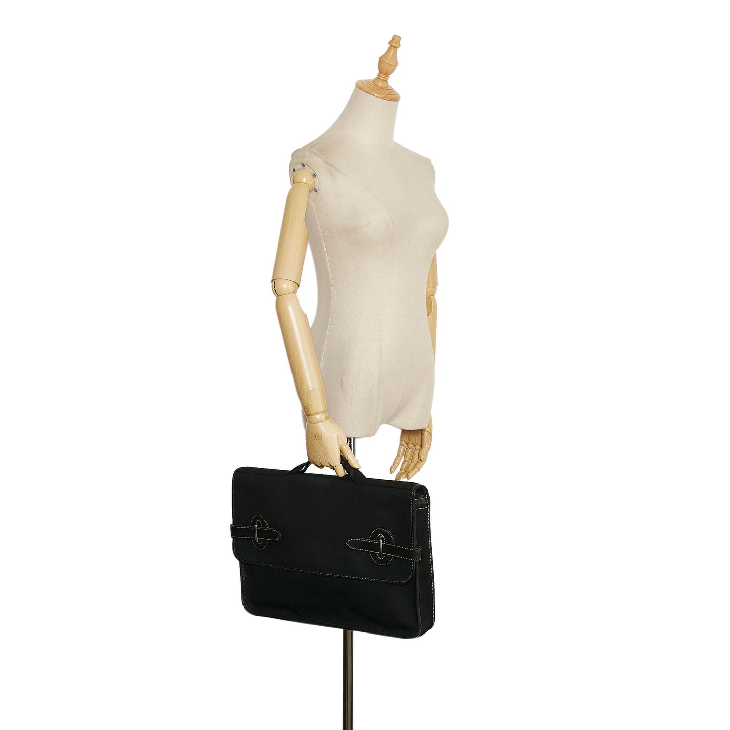 Luxury Hermes Toile Buenaventura MM (SHG-36222)