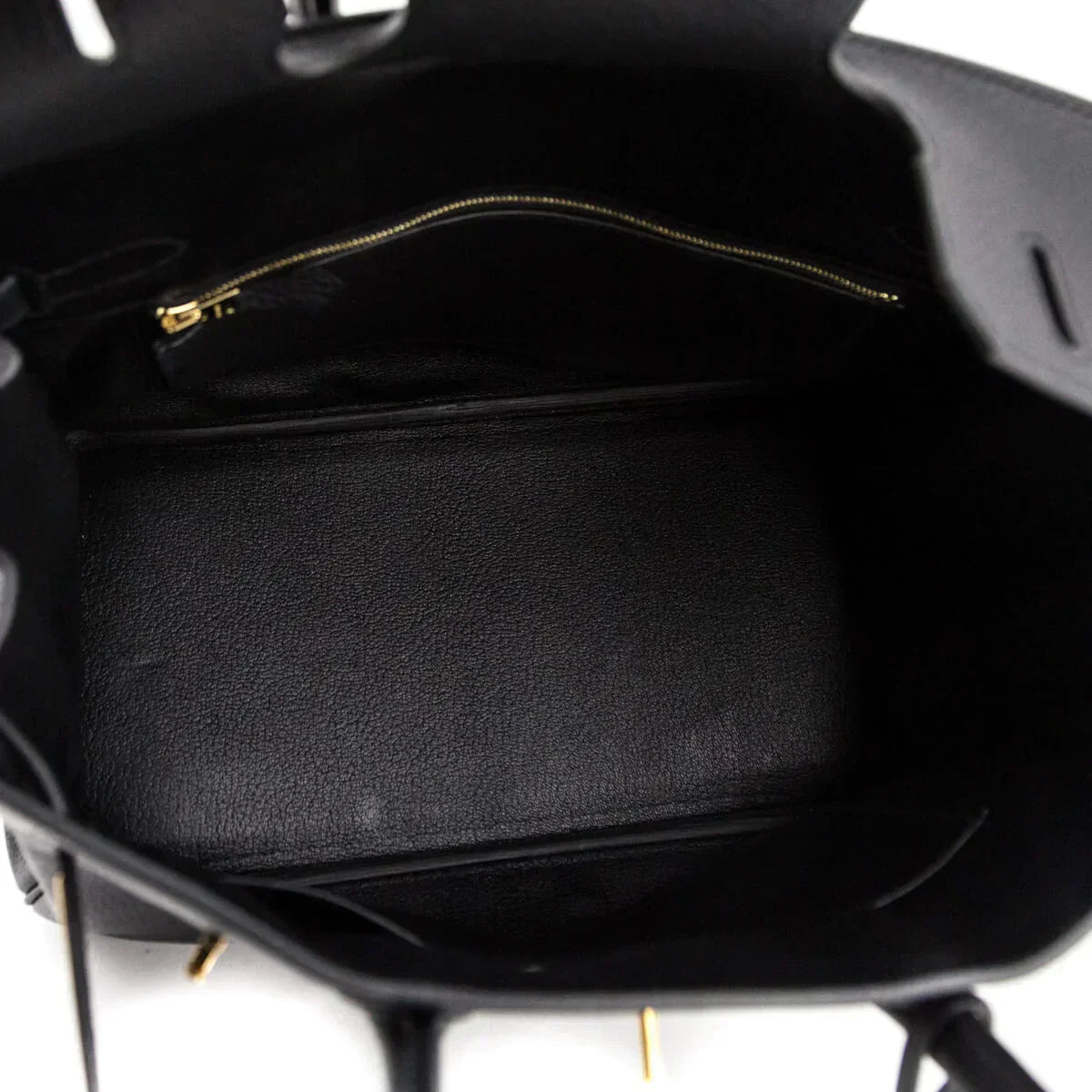 Hermes Black Clemence Birkin 30