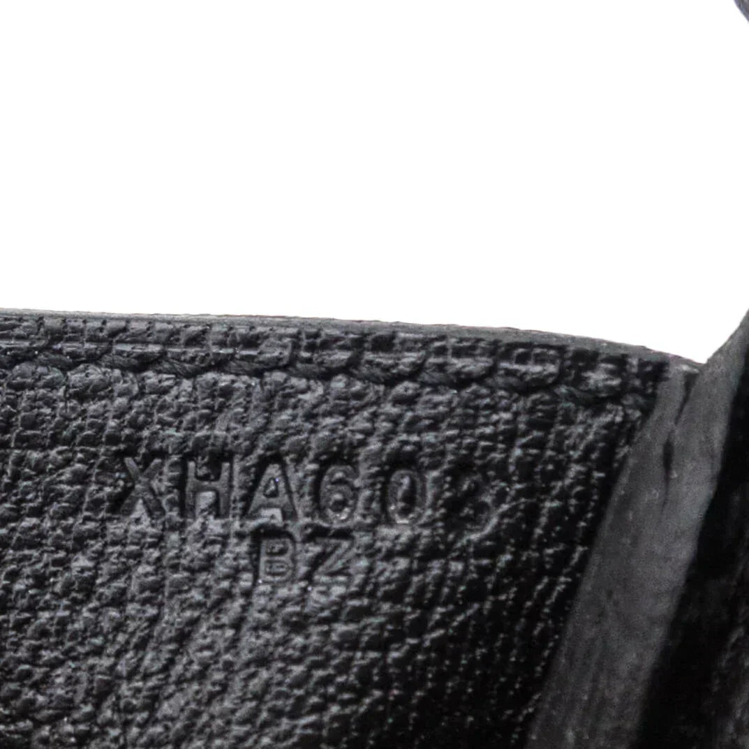 Hermes Black Clemence Birkin 30