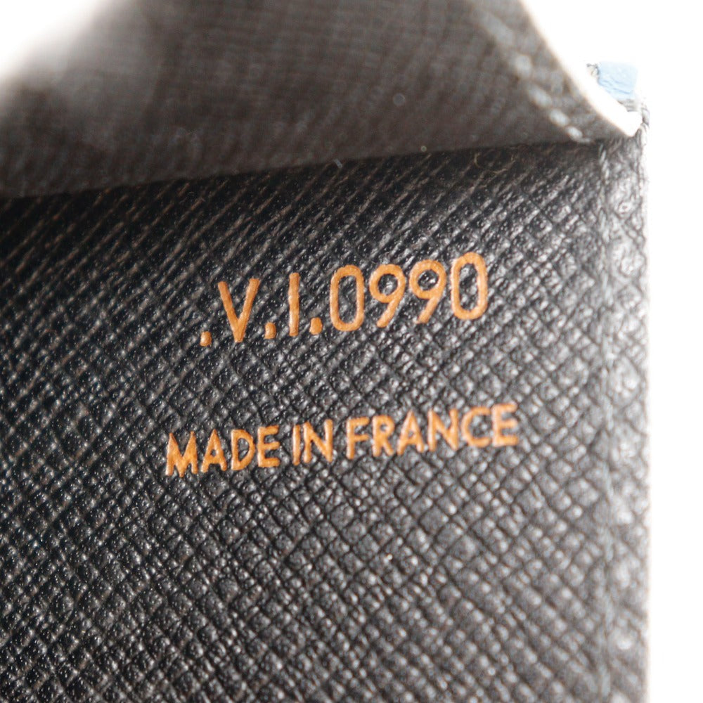 LOUIS VUITTON Clutch bag M52635 Epi Leather Blue business bag Art deco Women Used