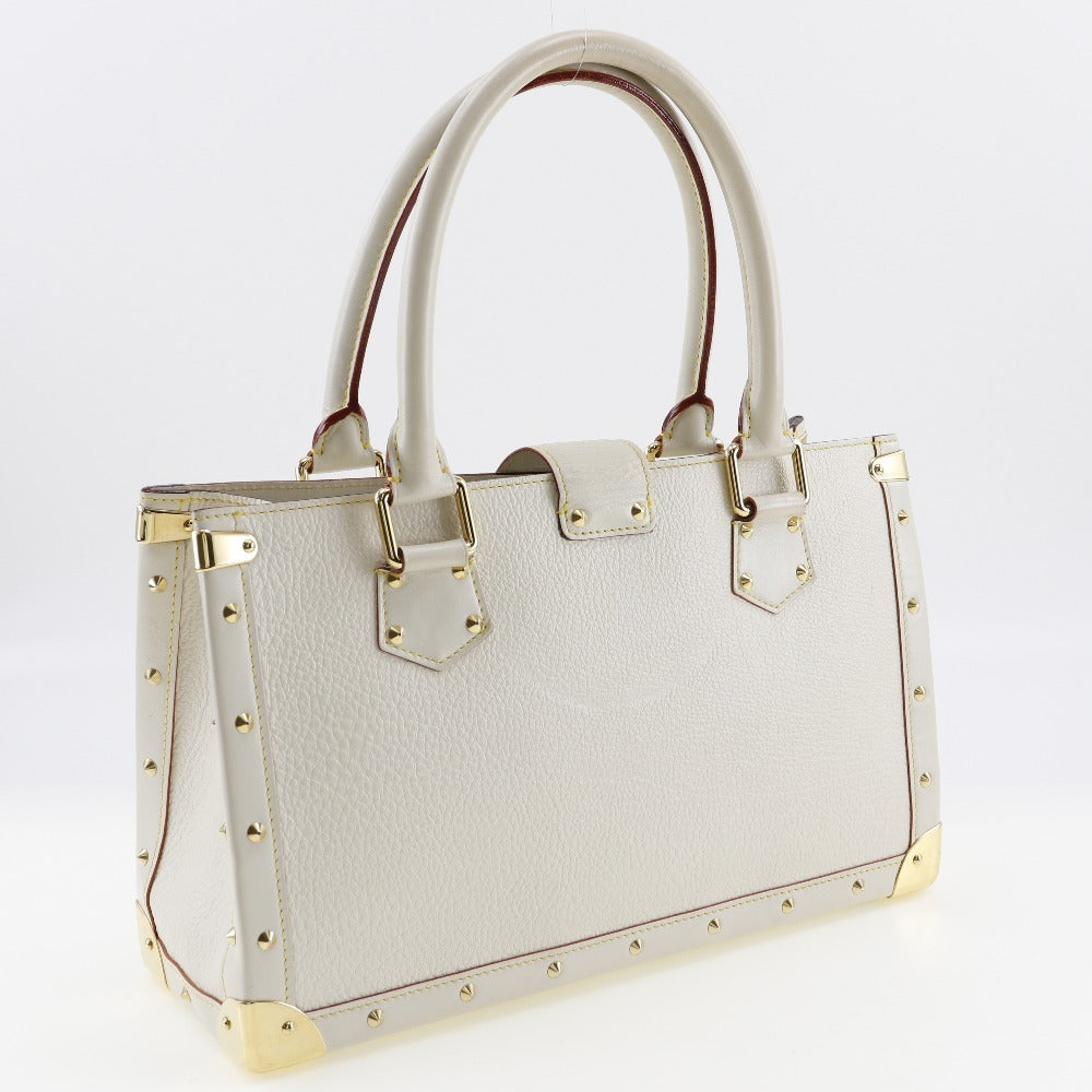 LOUIS VUITTON Handbag Goatskin Bron (White) Suhali line Fabreau Women