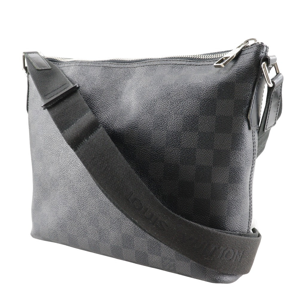LOUIS VUITTON Shoulder Bag N41211 Damier Grafitto Canvas black Mick PM