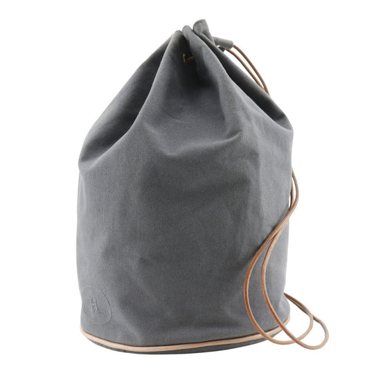 HERMES Shoulder Bag cotton gray one belt POSITION MIMILL unisex(Unisex) Used