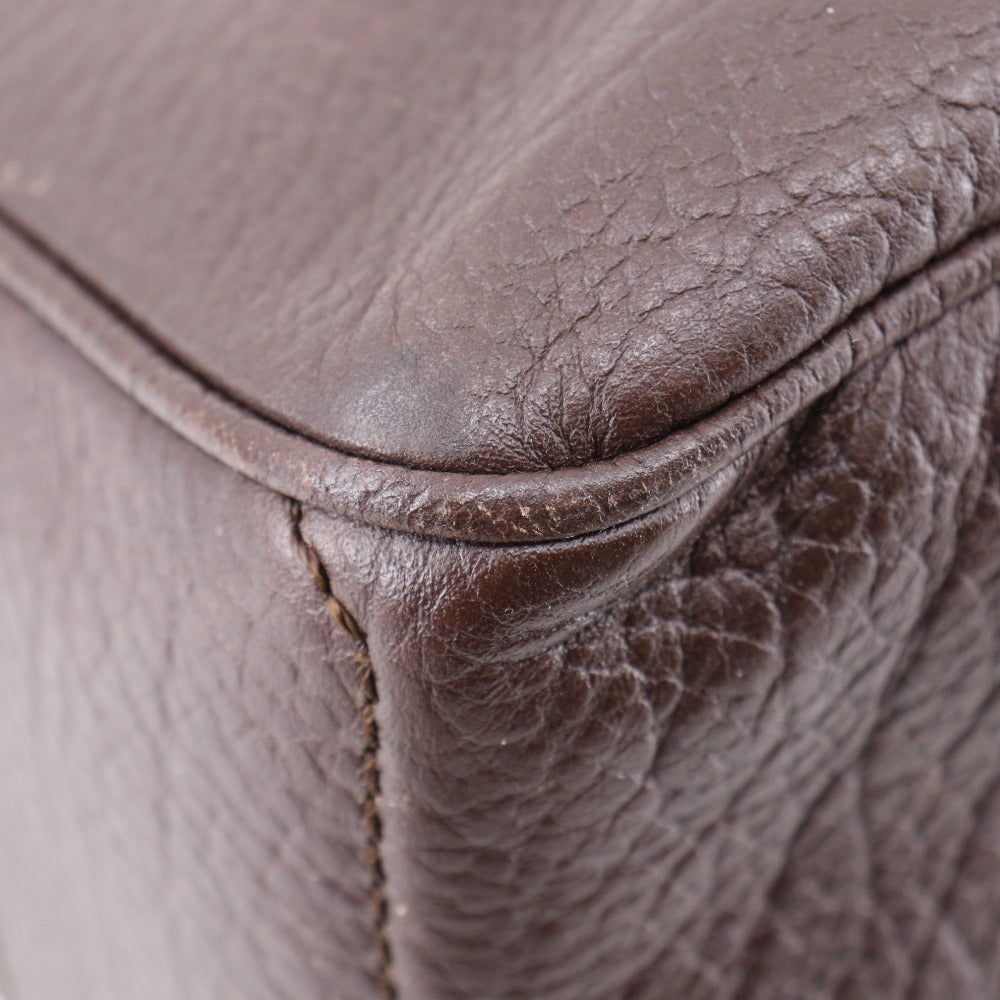 CELINE Handbag 134023 leather Brown Boogie bag Women