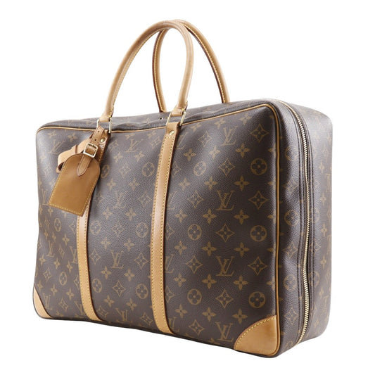 LOUIS VUITTON Boston Duffel bag ?41408 Monogram canvas Brown Sirius 45