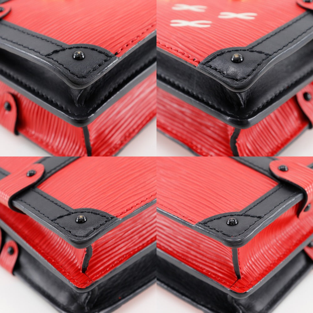 LOUIS VUITTON Shoulder Bag M51697 Epi Leather Red 2-way clutch Trunk clutch Women