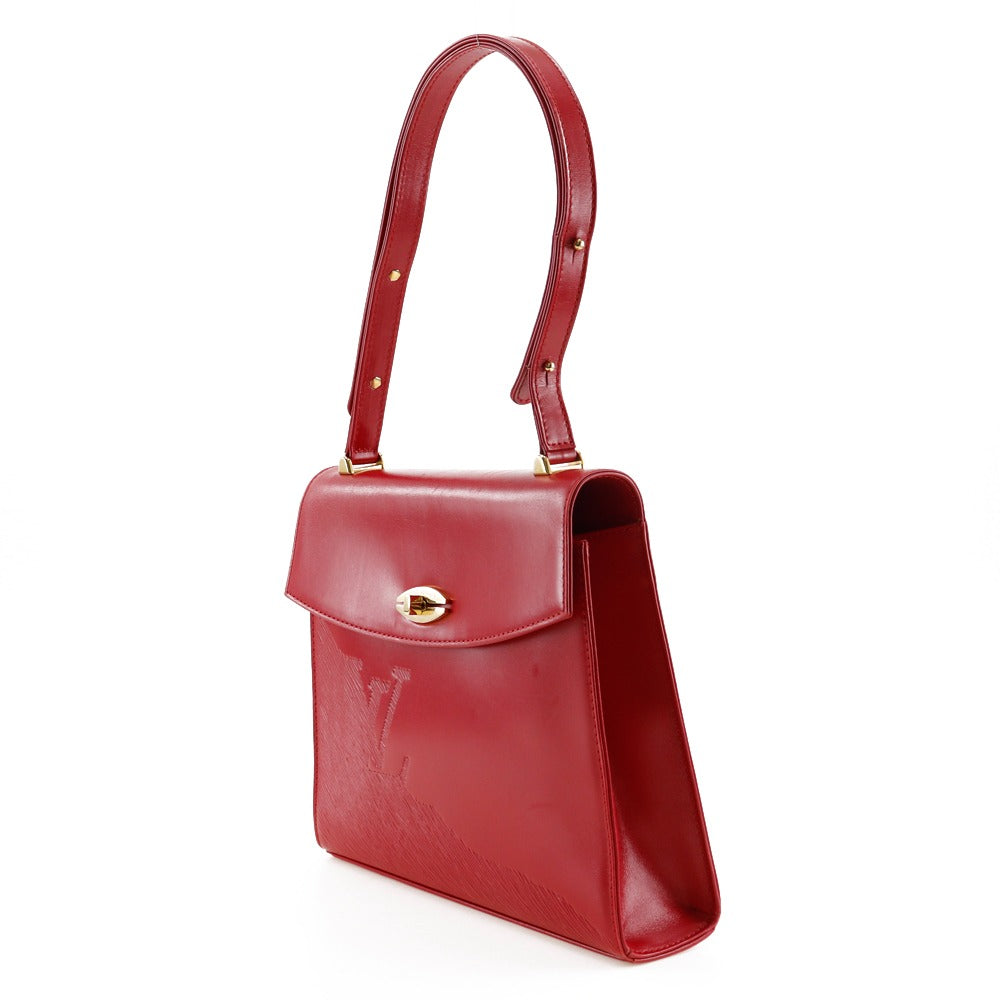 LOUIS VUITTON Shoulder Bag M63947 Calfskin , Epi Leather Red Opera line Spartan Women