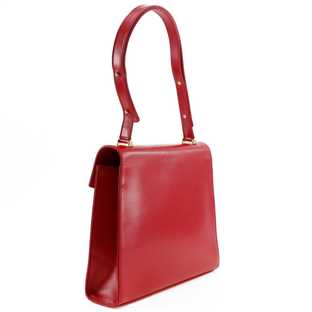 LOUIS VUITTON Shoulder Bag M63947 Calfskin , Epi Leather Red Opera line Spartan Women