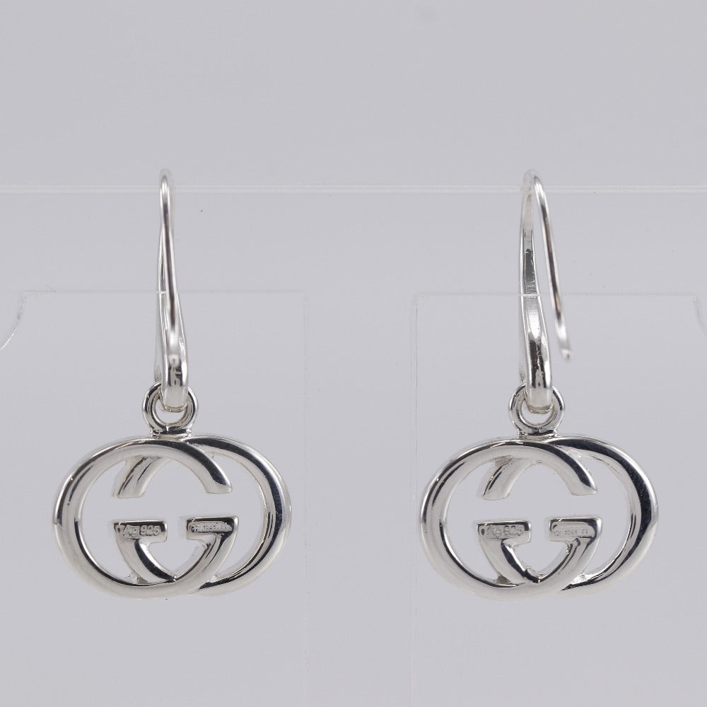 GUCCI Pierce Silver925 Silver Interlocking G Women