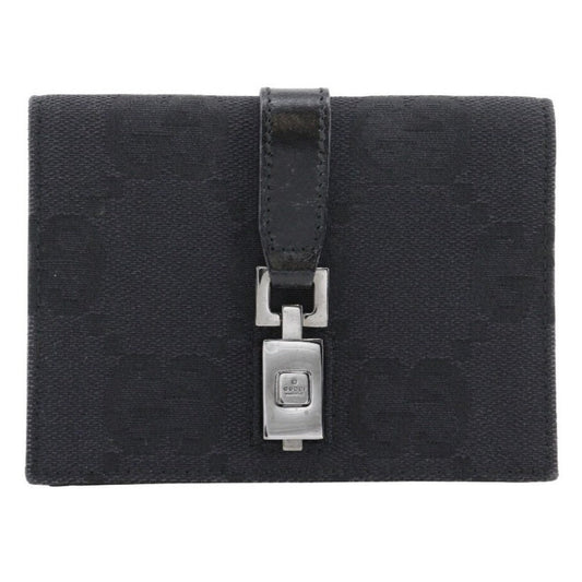 GUCCI Waist bag GG canvas black Belt bag Jackie line Women