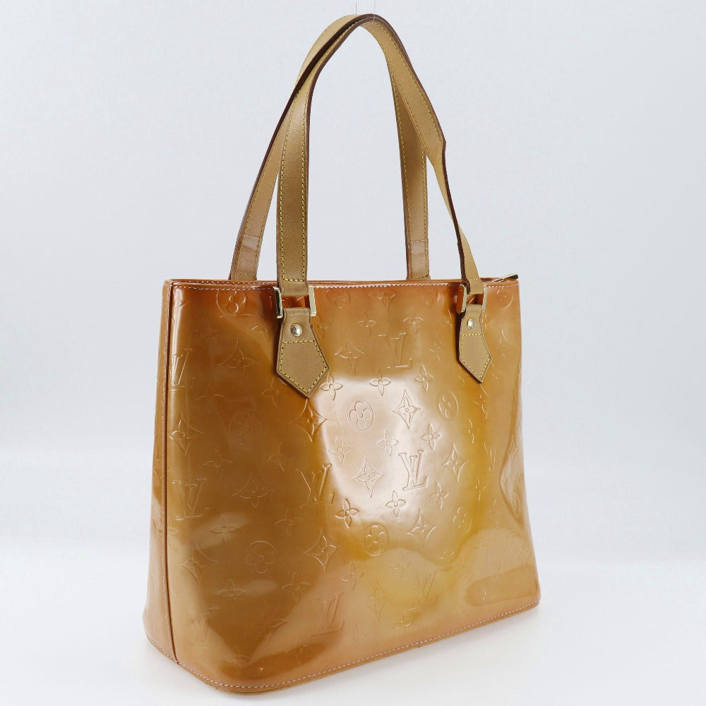 LOUIS VUITTON Tote Bag M91302 Monogram Vernis pink Houston Women