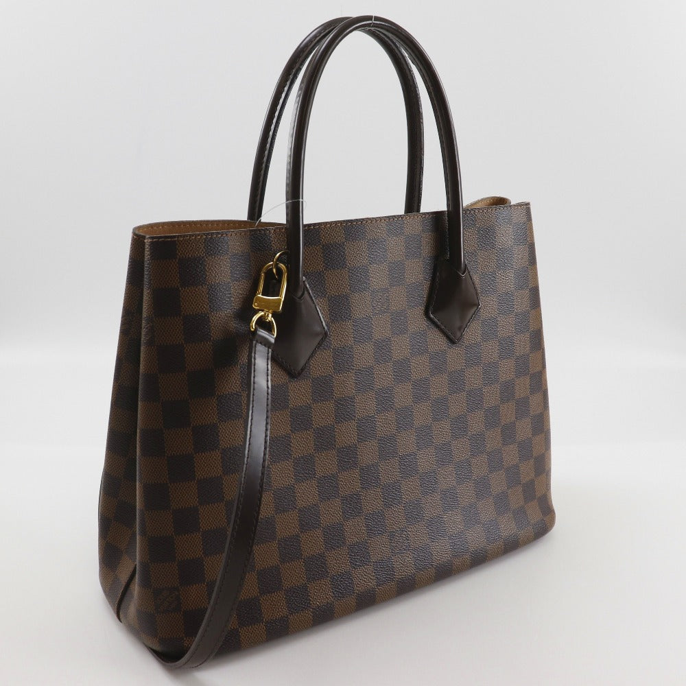 LOUIS VUITTON Handbag N41435 Damier canvas Brown 2WAYShoulder Kensington Women