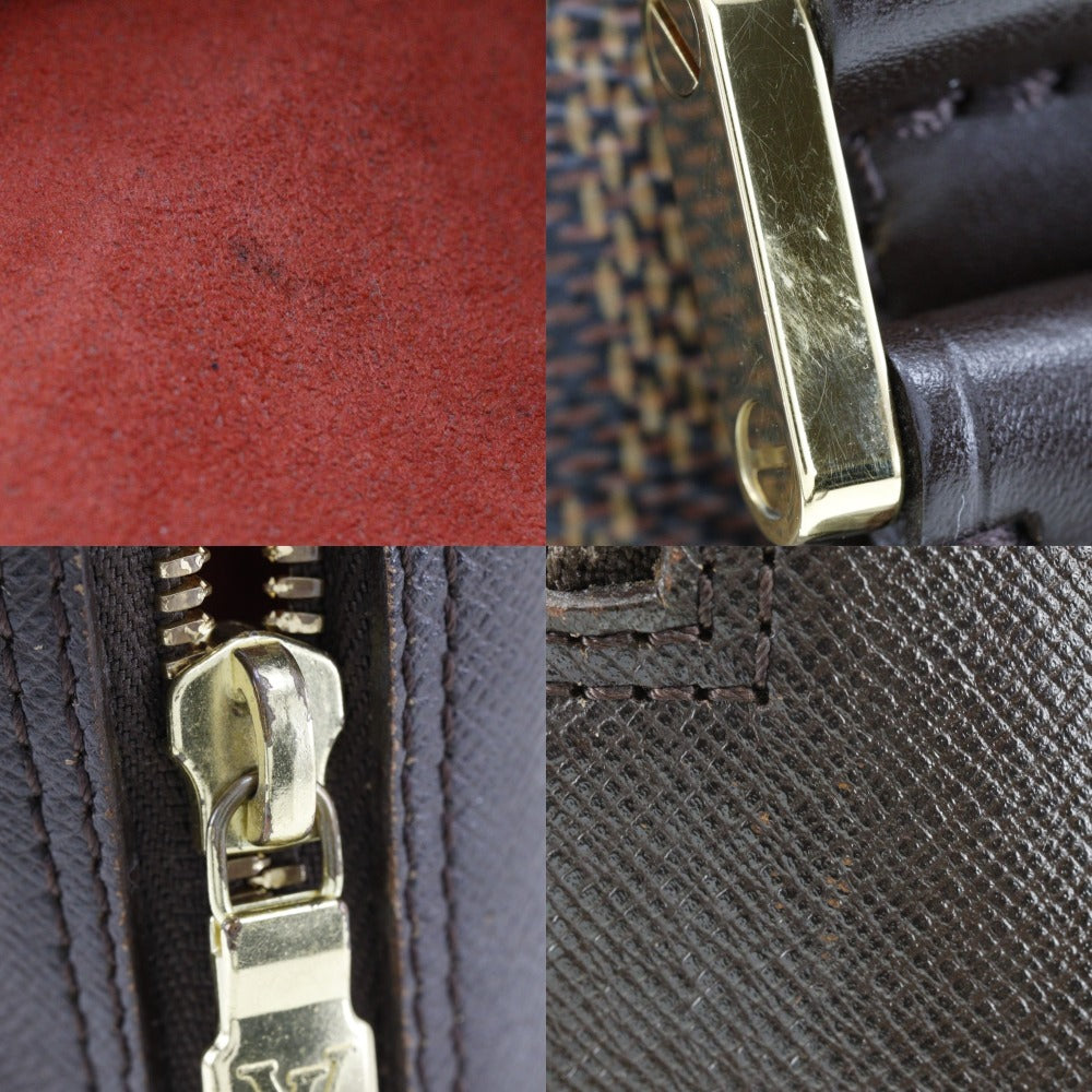 LOUIS VUITTON Handbag Damier canvas Brown Brera