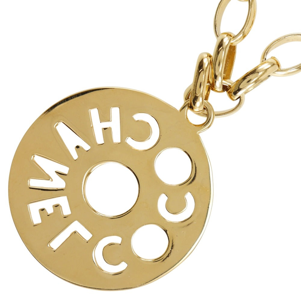 CHANEL Necklace Plated Gold gold Women