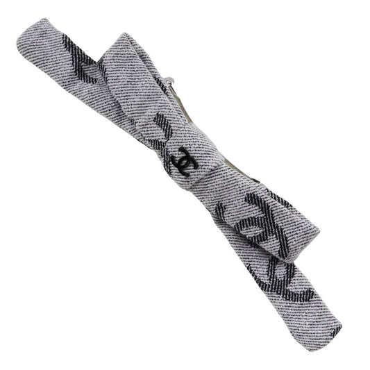 Chanel Coco Mark Ribbon Cotton Barrette Classic Flap Tote