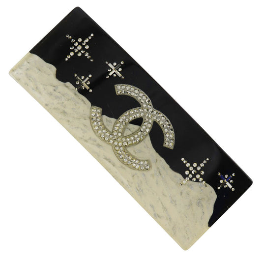 Chanel Plastic Metal Hair Barrette Classic Flap Tote