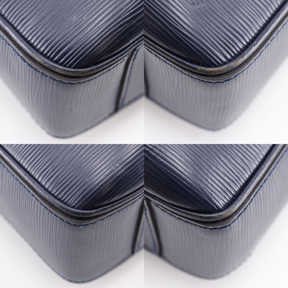 LOUIS VUITTON Business bag M54405 Epi Leather Navy blue 2WAYShoulder Dandy Briefcase MM mens