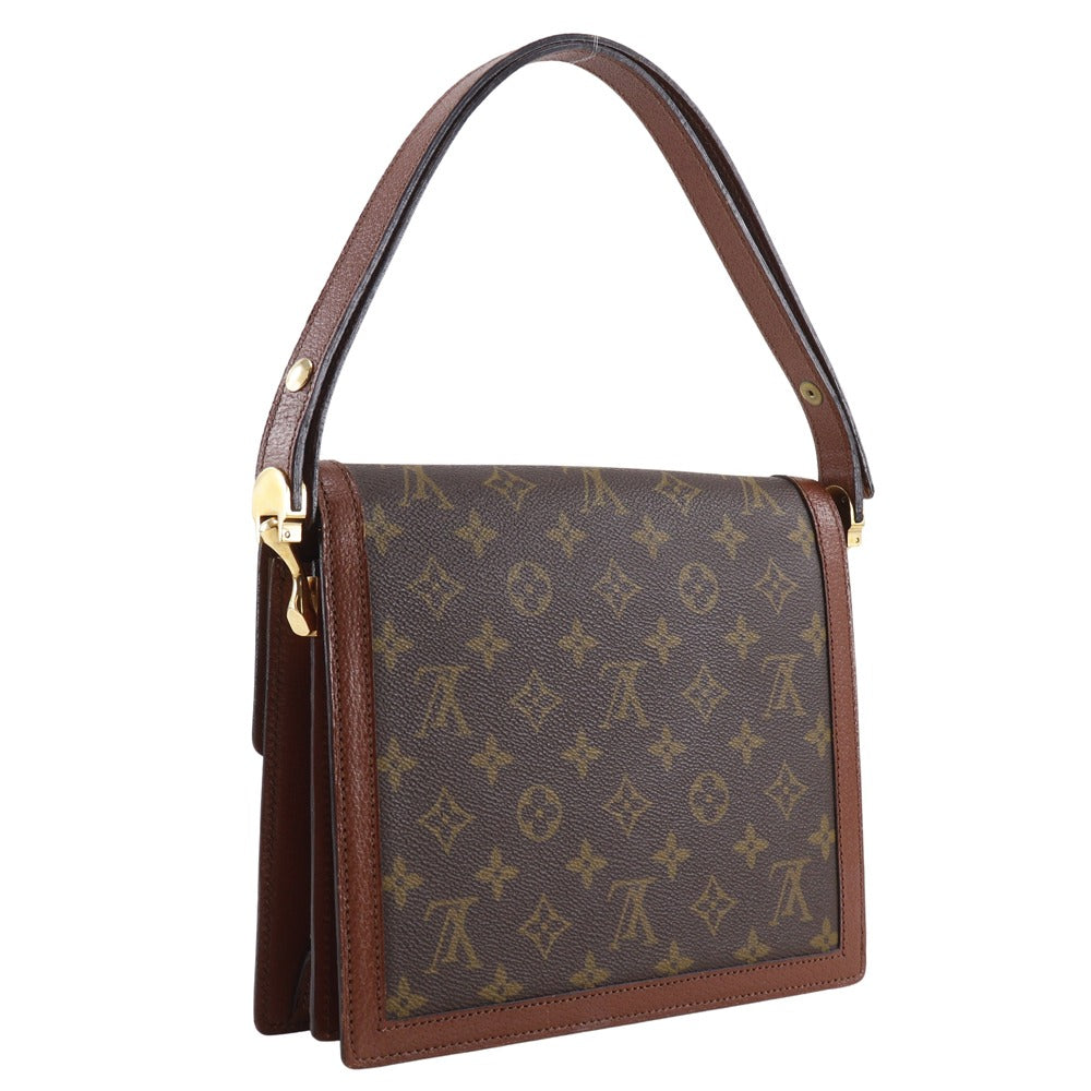 LOUIS VUITTON Shoulder Bag M51410 Monogram canvas Brown vintage Sac Dauphine Women