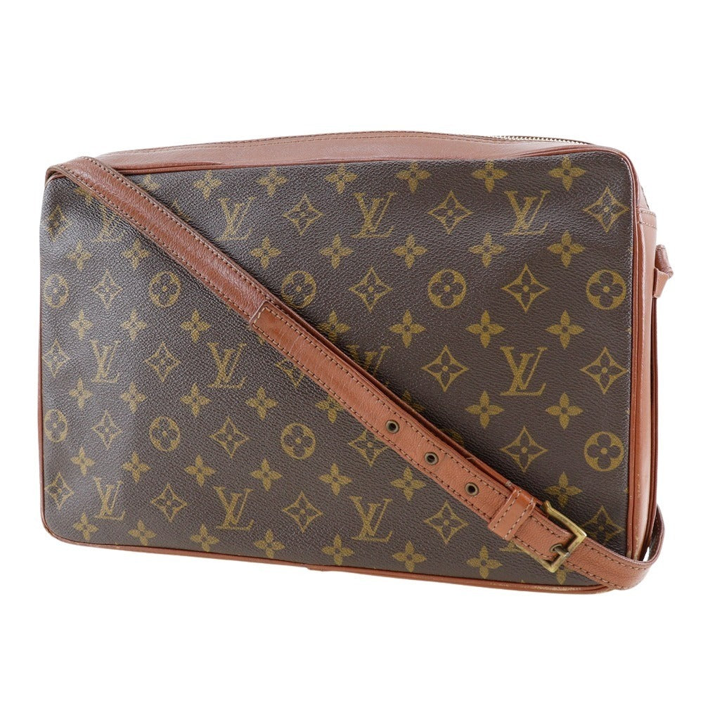 LOUIS VUITTON Shoulder Bag M51362 Monogram canvas Brown Sac bandouliere35 mens(Unisex)