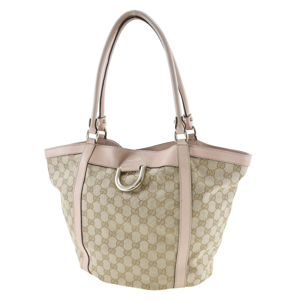 GUCCI Handbag GG canvas beige Women