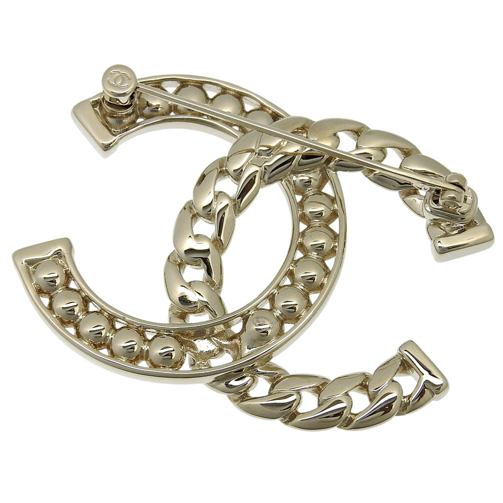 CHANEL Brooch ABD111 B16035 Metal, Rhinestone gold COCO Mark