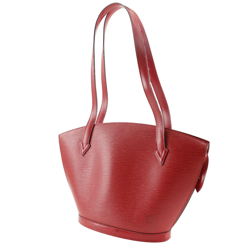 LOUIS VUITTON Shoulder Bag Epi Leather Red Sun jack Women