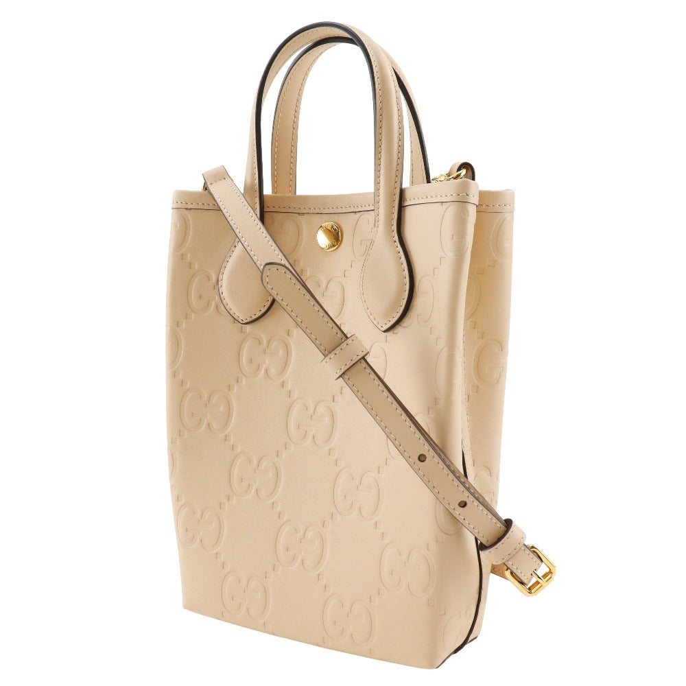 Gucci Super Mini Bag Leather 2way Bag
