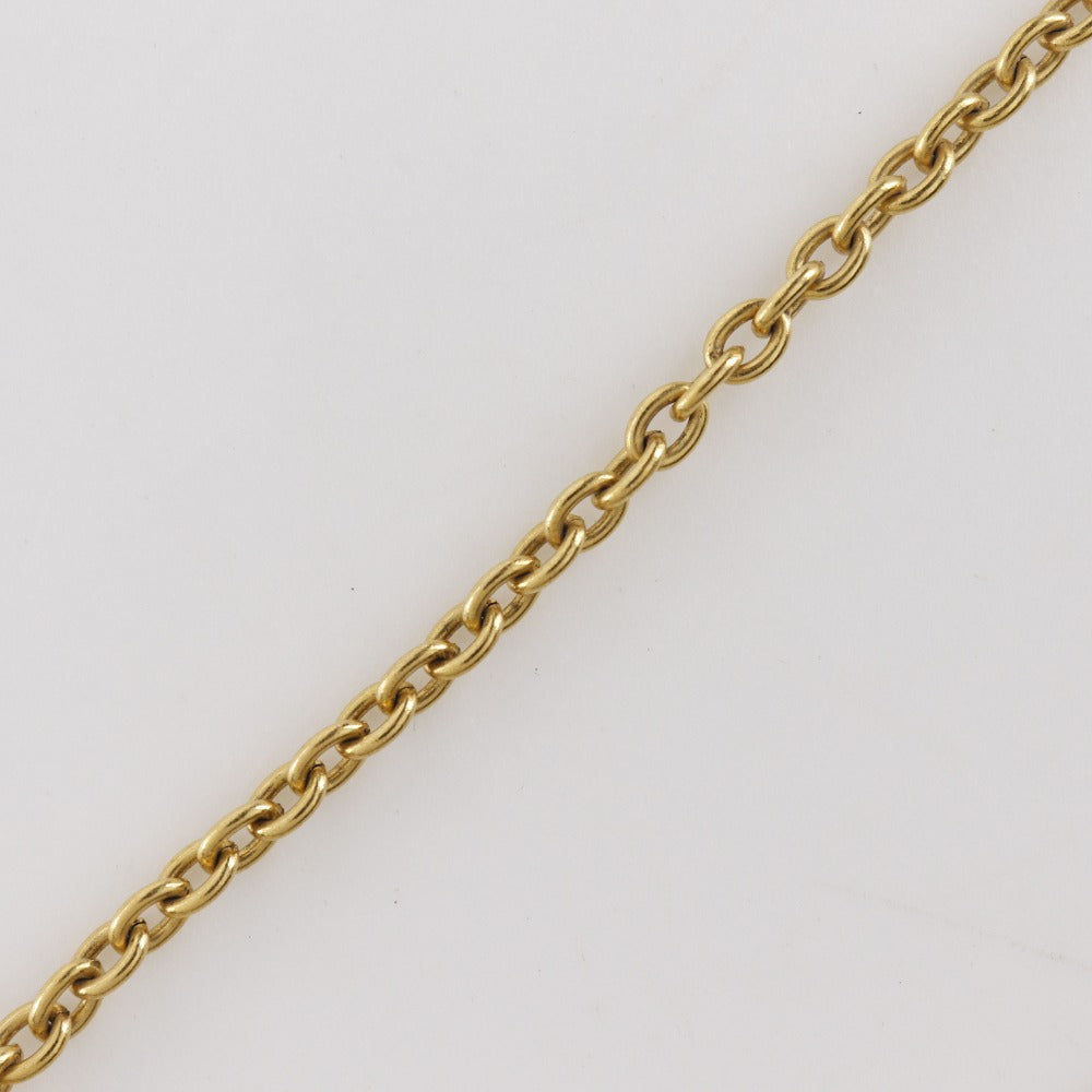 CHANEL Necklace Plated Gold gold vintage COCO Mark