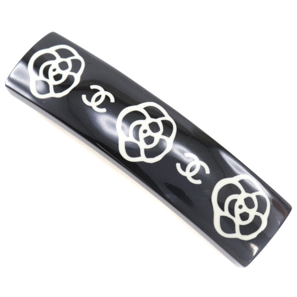 Chanel Camellia Plastic Barrette 03P Classic Flap Tote