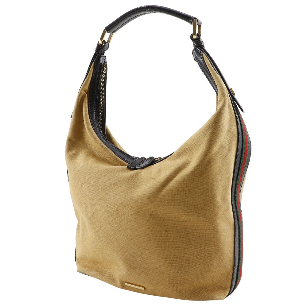 Gucci Sherry Line Canvas Shoulder Bag