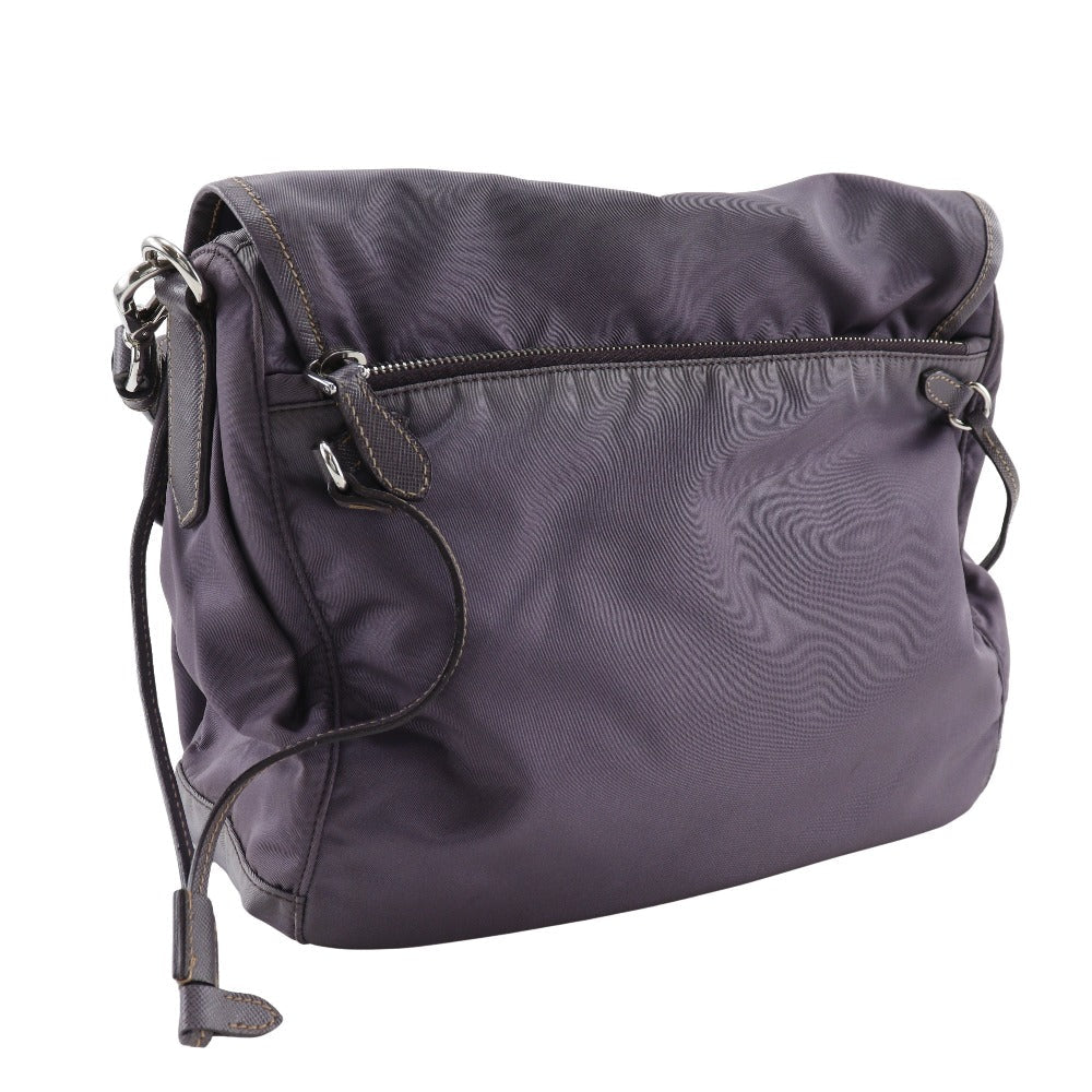 Prada BT0687 Nylon×Leather 2way Shoulder Bag