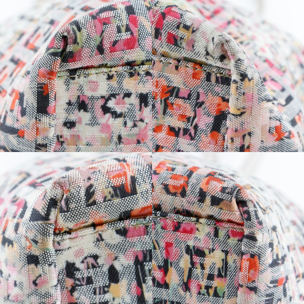 FENDI Tote Bag 8BH214 canvas pink Zucchino