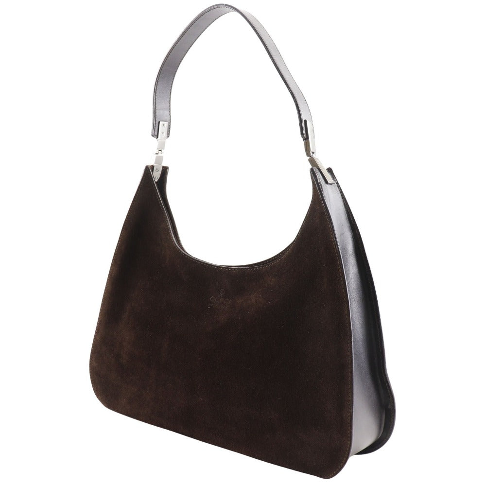 Gucci 001.3767.002058 Suede Shoulder Bag
