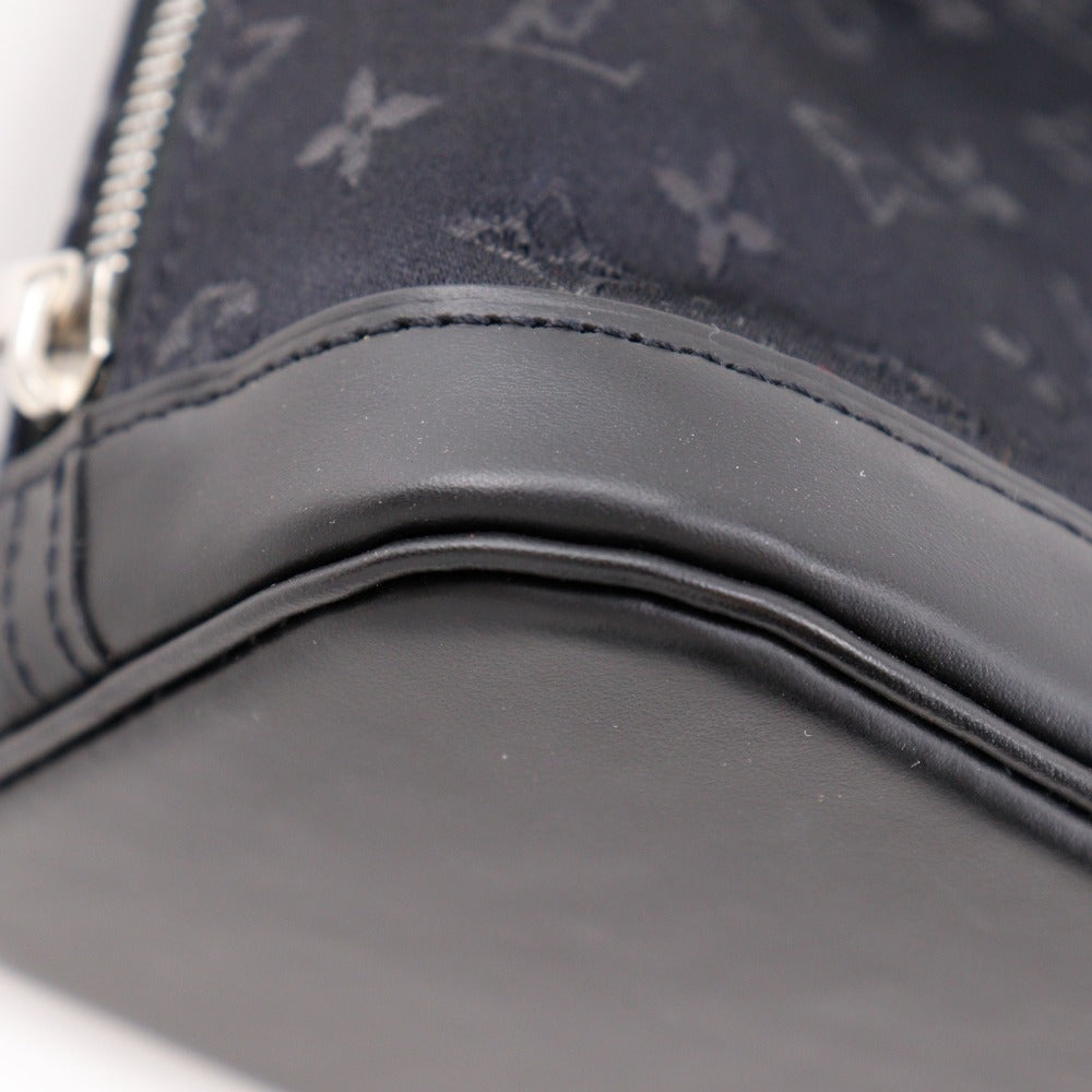 LOUIS VUITTON Handbag M92146 Monogram satin black Little Alma