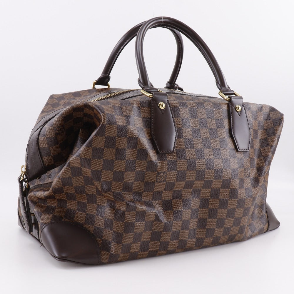 LOUIS VUITTON Boston Duffel bag N41537 Damier canvas Brown Vaslav